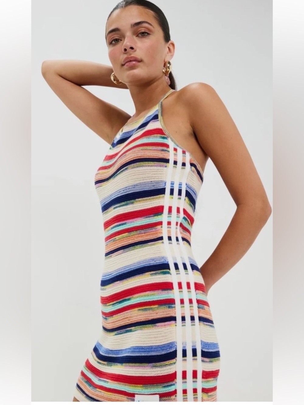 NWT Adidas Originals X Kseniaschnaider Lifestyle Halter Dress XL smart deal low